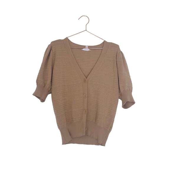 Time and True Sweaters - Time & Tru short sleeve v neck cardigan size medium
